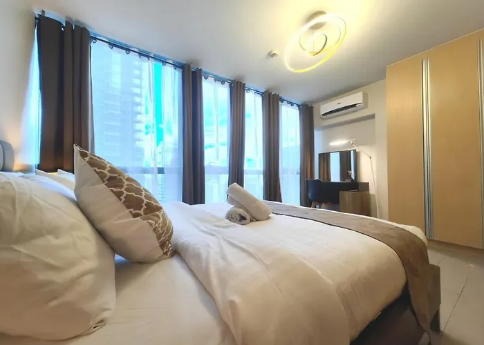 Uptown Bgc Spacious 1br Unit By Terravista - Prague Apartment Manila